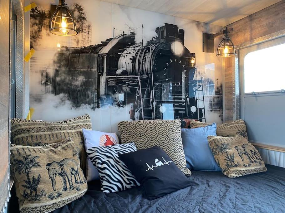 Gleis 2, Waggon Mit Ofen, Optional Mit Whirlpool Und Sauna Ferienhaus *
