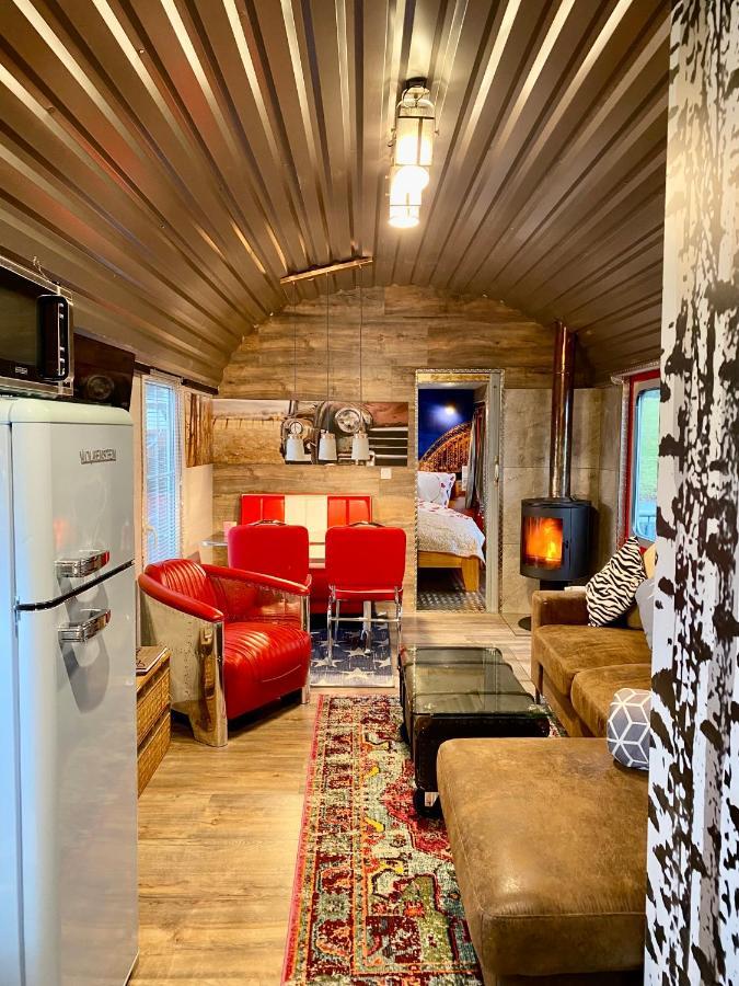 Ferienhaus Gleis 2, Waggon Mit Ofen, Optional Mit Whirlpool Und Sauna Dahlem (Euskirchen)