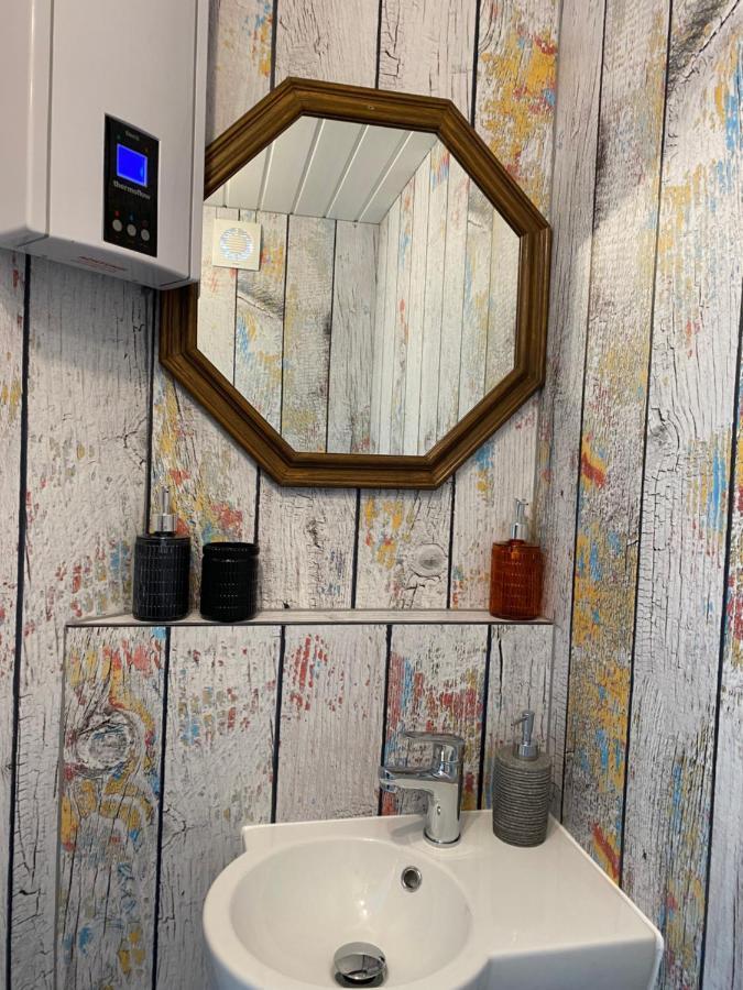 Gleis 2, Waggon Mit Ofen, Optional Mit Whirlpool Und Sauna Ferienhaus